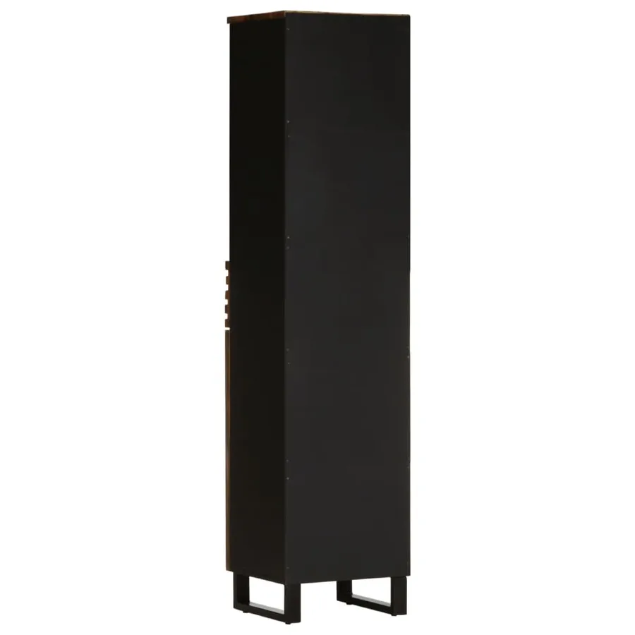 Buffet 38x34x160 cm bois d'acacia massif - 4