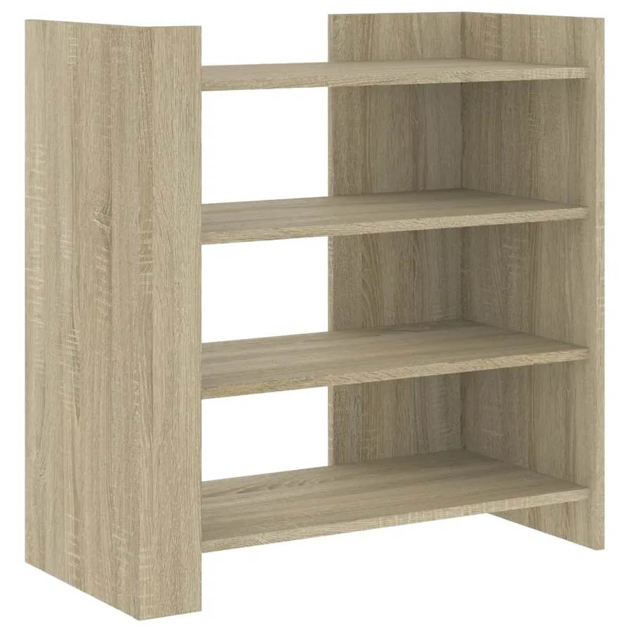 Buffet chêne sonoma 73,5x35x75 cm bois d'ingénierie - 2