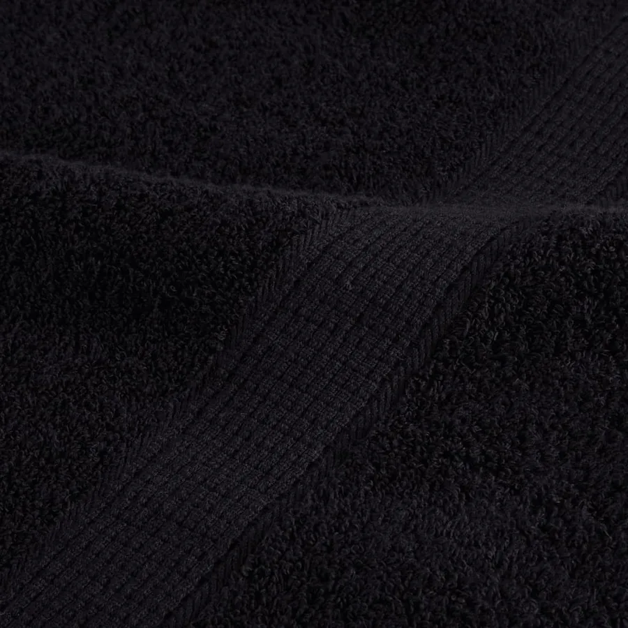 Serviettes de sauna de qualité supérieure SOLUND 2 pcs noir - 7