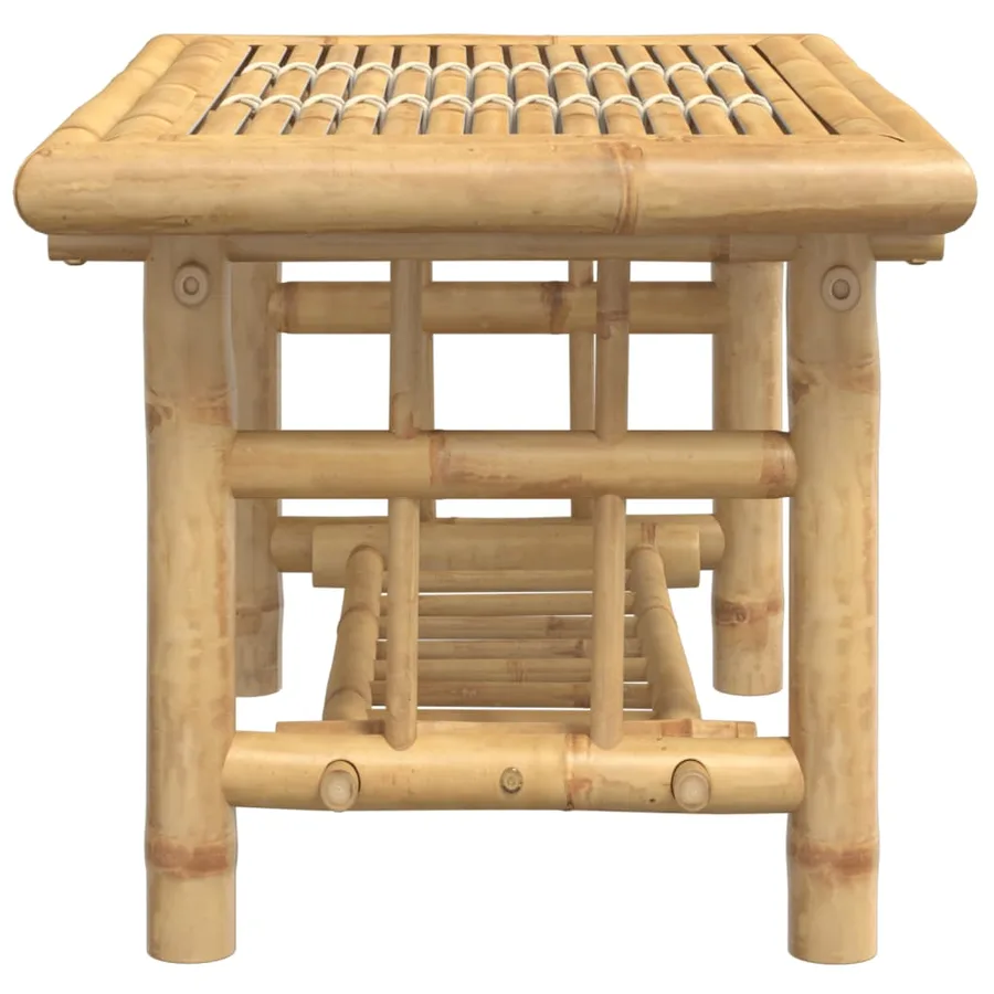 Table basse 70x45x36 cm bambou - 4