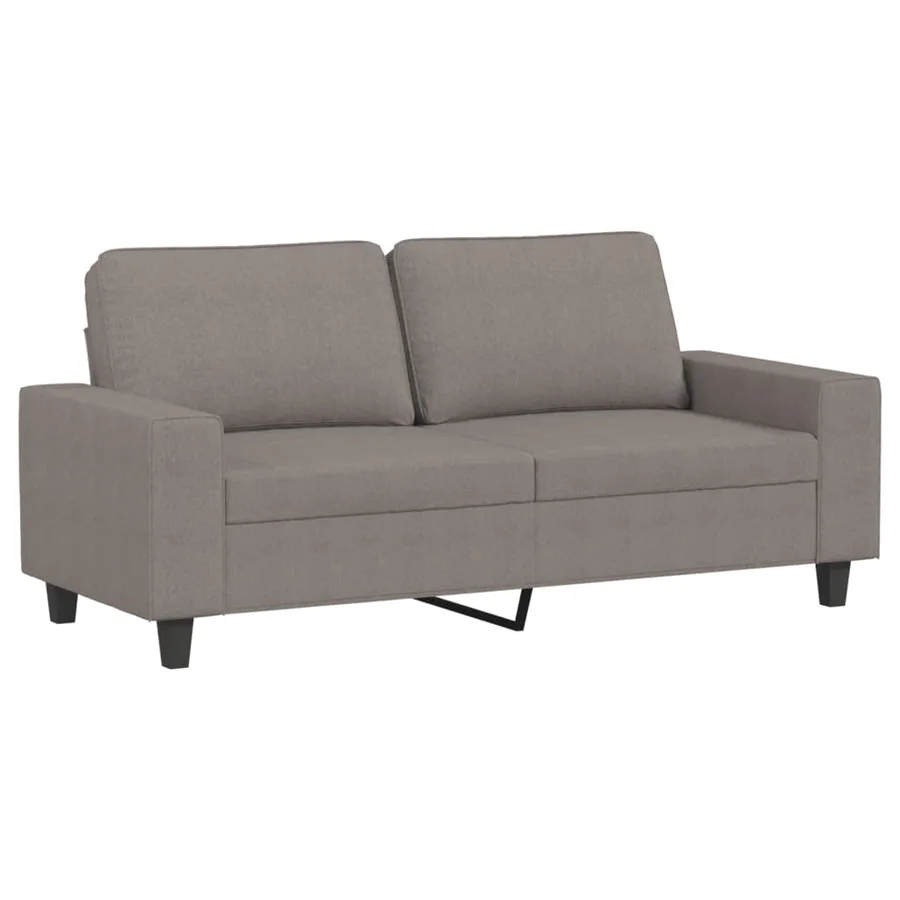 Ensemble de canapés 3 pcs taupe tissu - 4