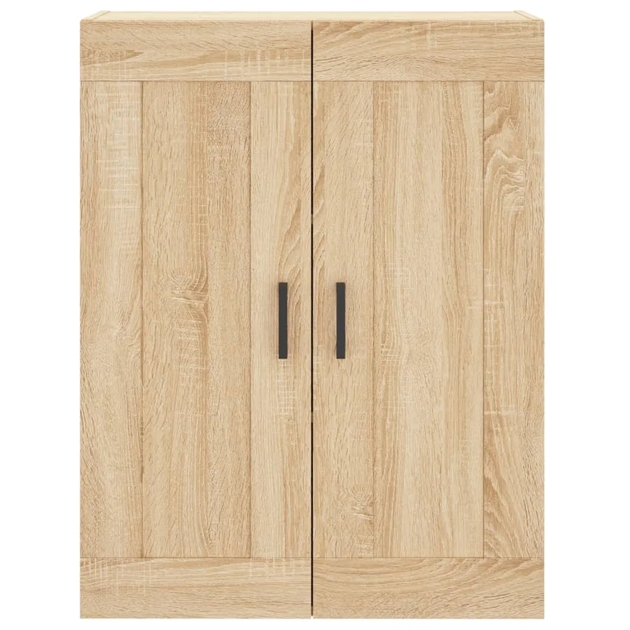 Armoires murales 2 pcs chêne sonoma bois d'ingénierie - 6