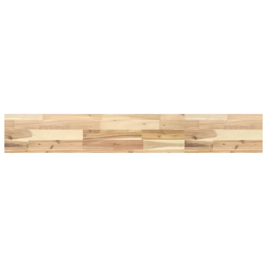 Étagères flottantes 4 pcs 140x20x4 cm acacia massif non traité - 7