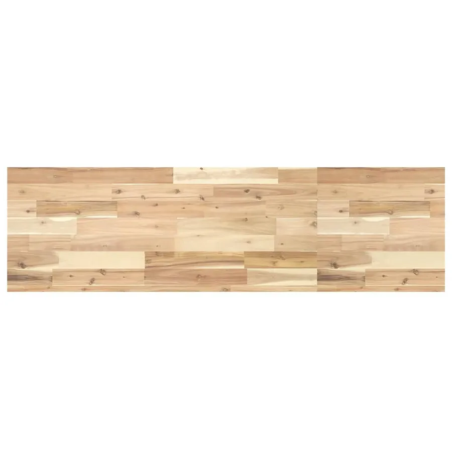 Étagères flottantes 4 pcs 140x40x4 cm acacia massif non traité - 7