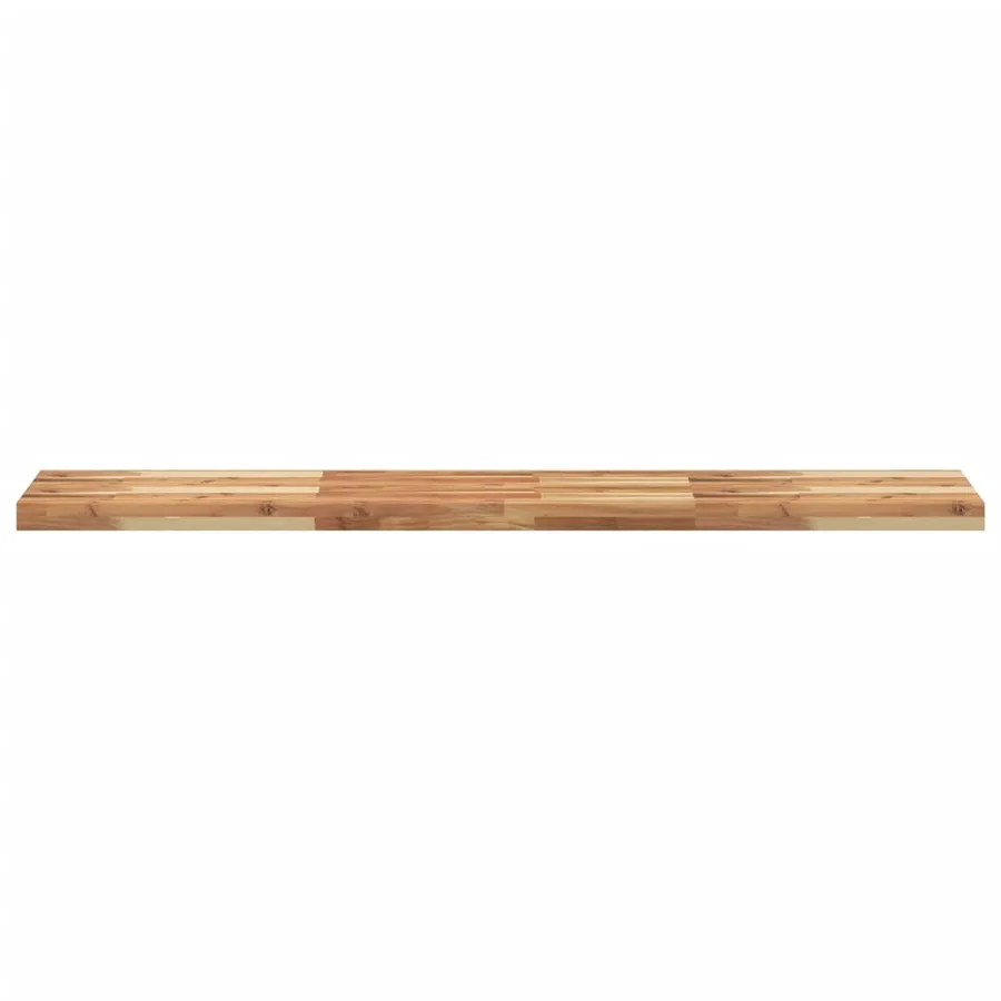 Étagères flottantes 4 pcs 140x30x4 cm acacia massif à l'huile - 4