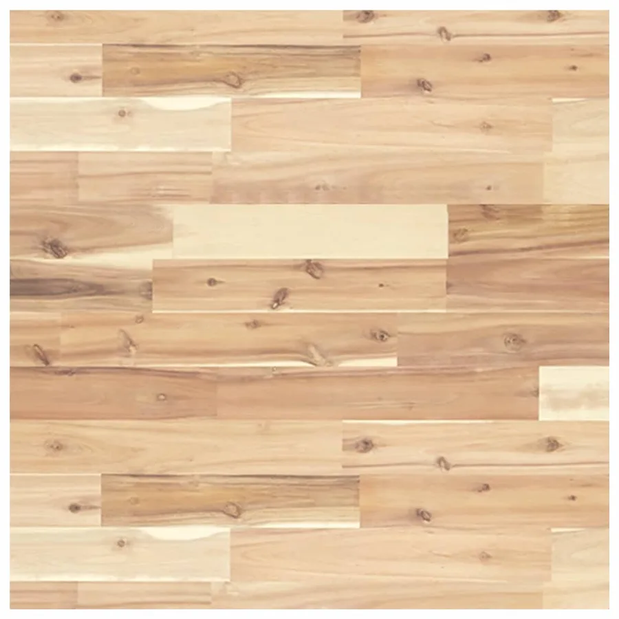 Étagère de vasque murale acier et bois massif d'acacia - 8