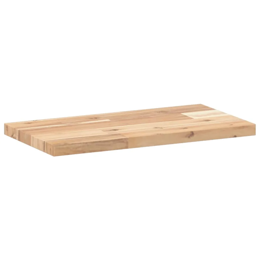 Étagères flottantes 2 pcs 60x20x2 cm acacia massif non traité - 3