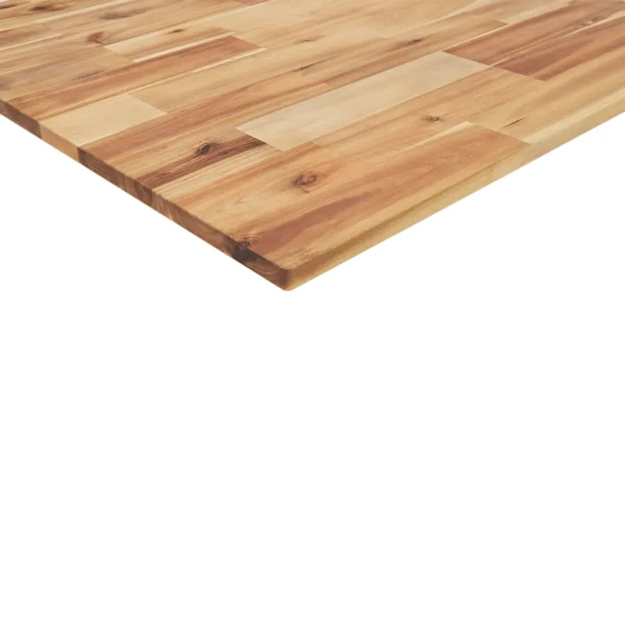 Étagère de vasque murale acier et bois massif d'acacia - 10