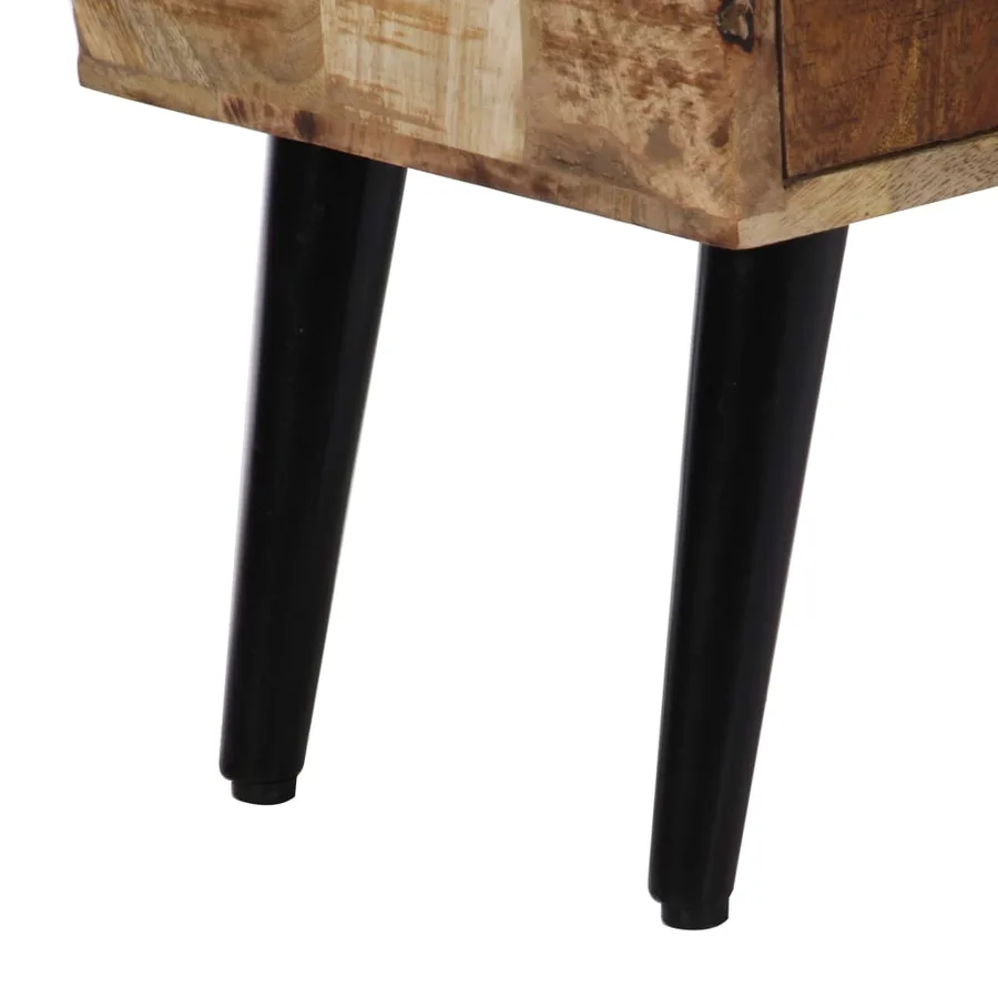 Buffet 88x30x73 cm Bois de manguier massif - 8