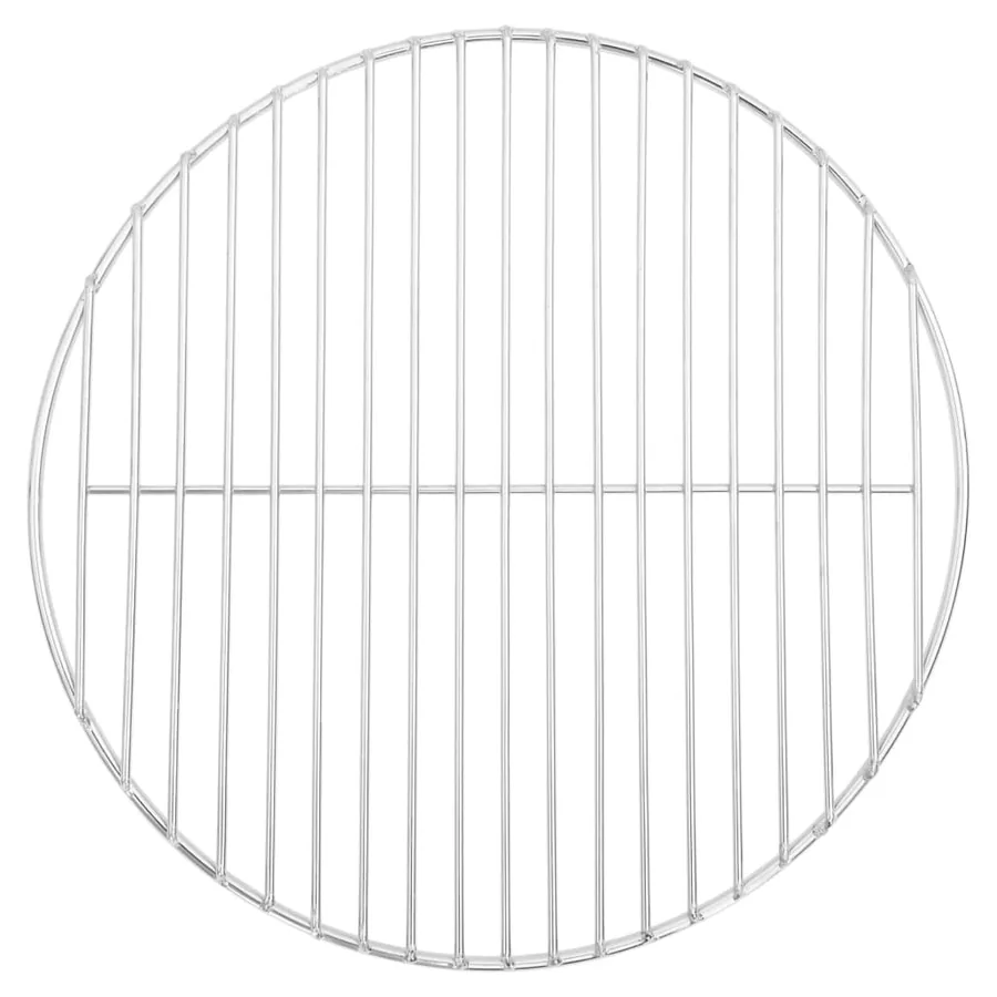 Grille de barbecue ronde Ø37 cm Acier inoxydable 304