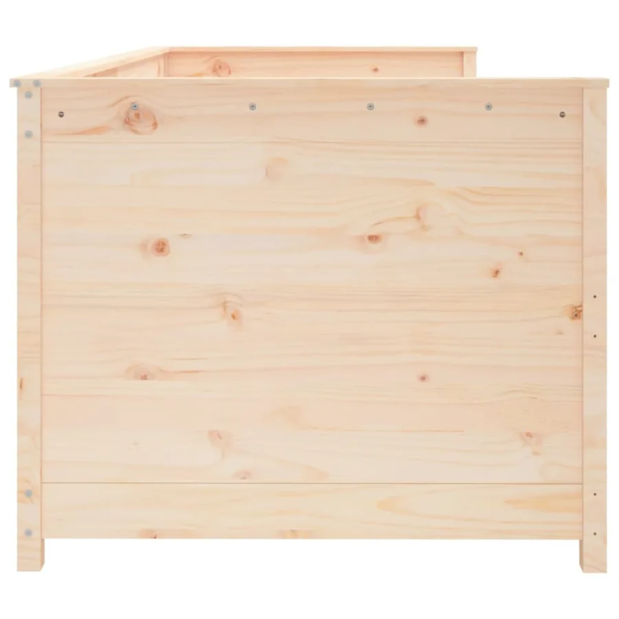 Lit de jour sans matelas 80x200 cm bois de pin massif - 11