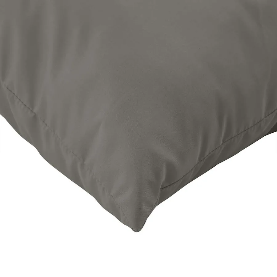 Coussins de palette lot de 3 gris foncé mélangé tissu - 7