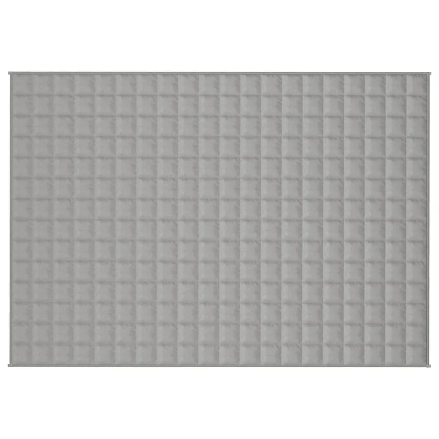 Couverture lestée Gris 137x200 cm 10 kg Tissu - 3