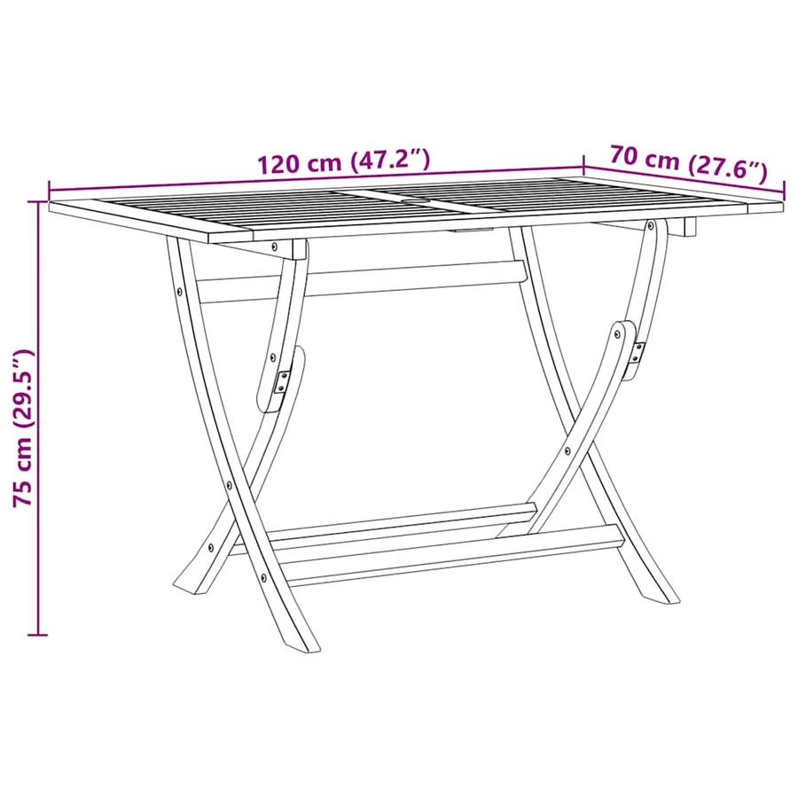 Ensemble à manger de jardin 5pcs beige polypropylène et bois - 13