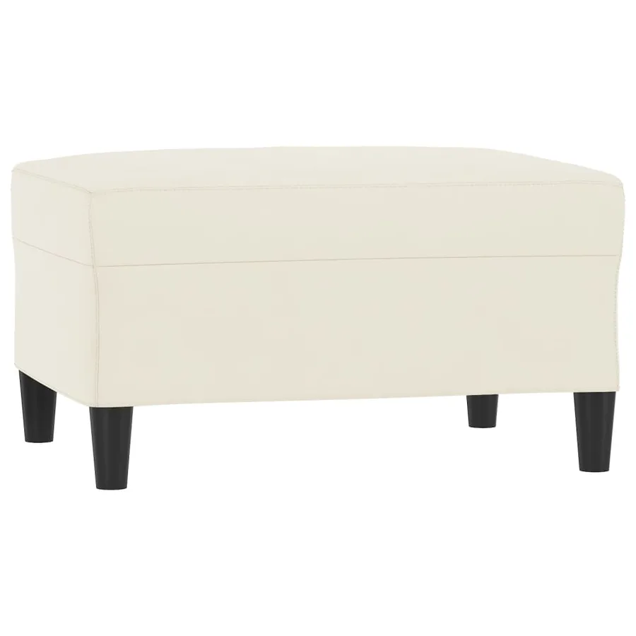 Ensemble de canapés 4 pcs crème velours - 6