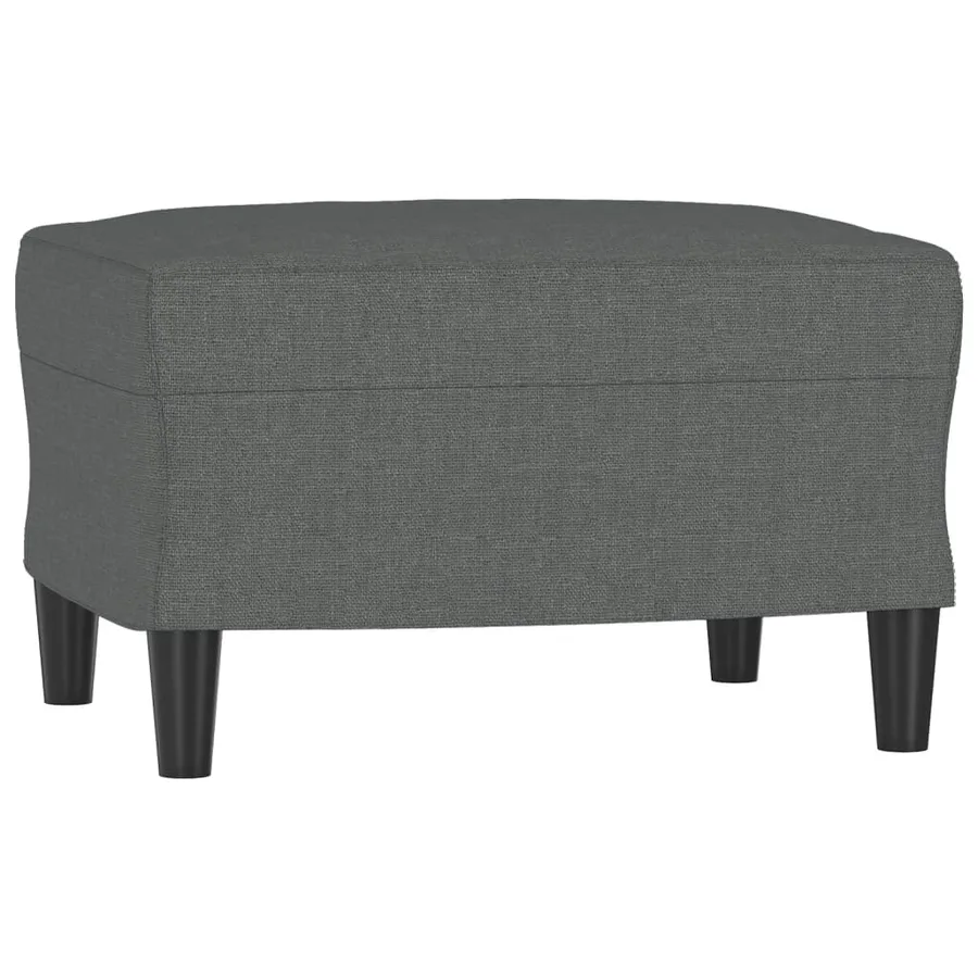 Ensemble de canapés 4 pcs avec coussins Gris foncé Tissu - 6