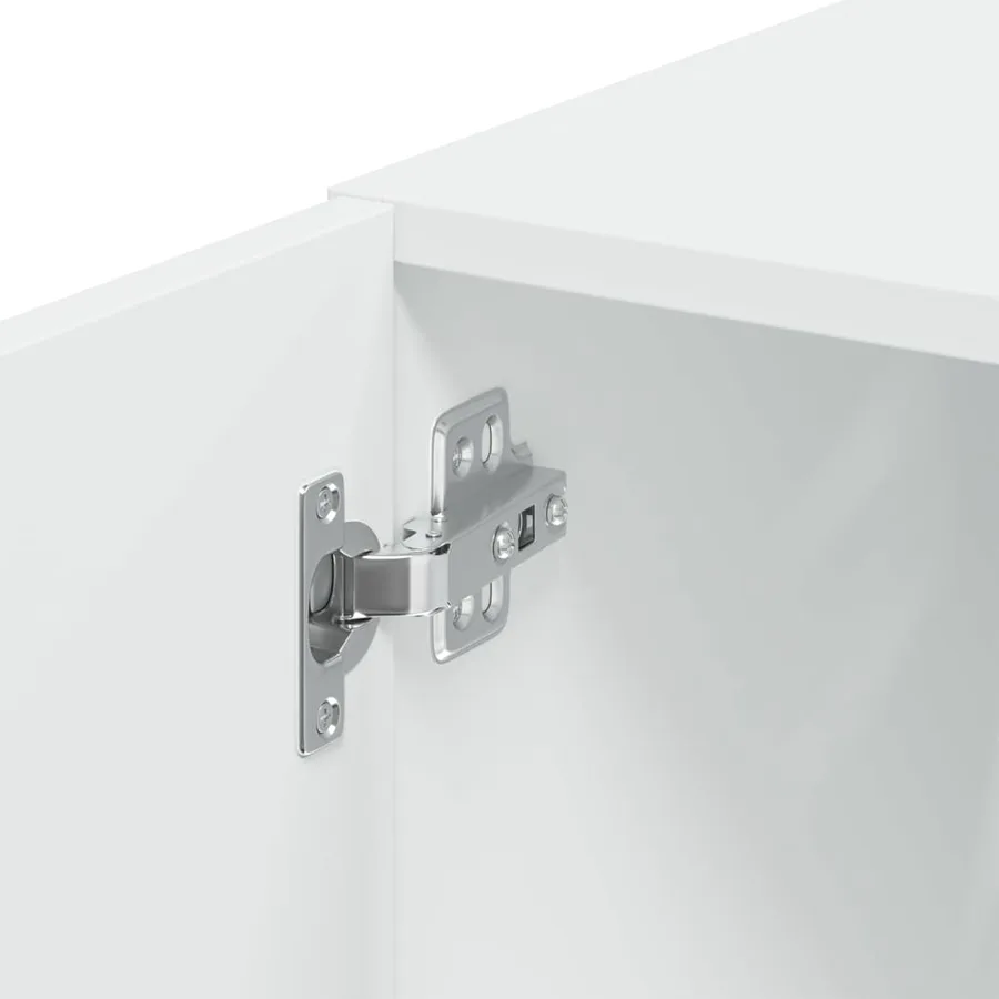 Armoire de rangement mince blanc 40x42,5x225 cm - 10