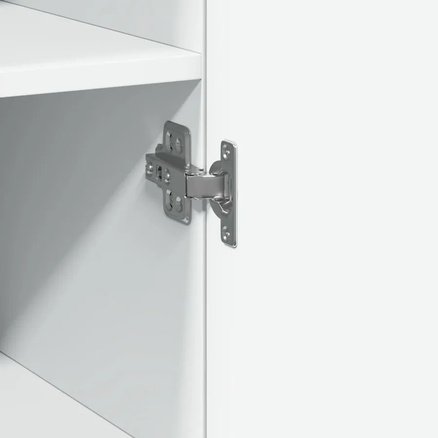 Armoire de rangement mince blanc 40x42,5x225 cm - 11