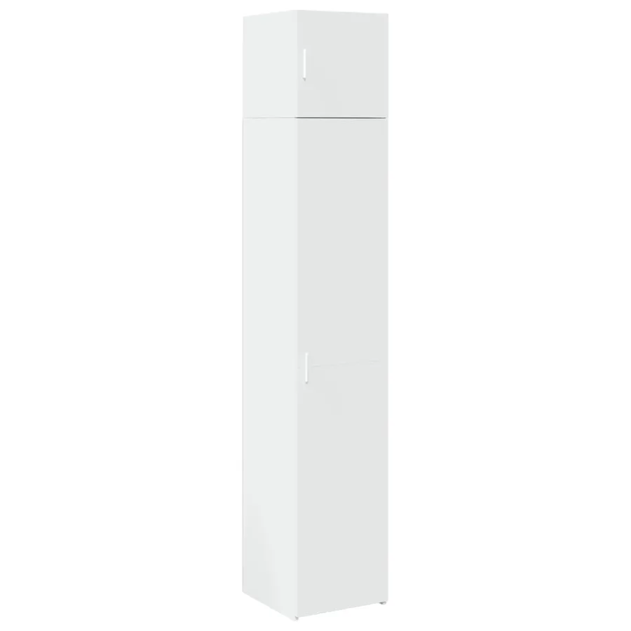 Armoire de rangement mince blanc 40x42,5x225 cm - 2
