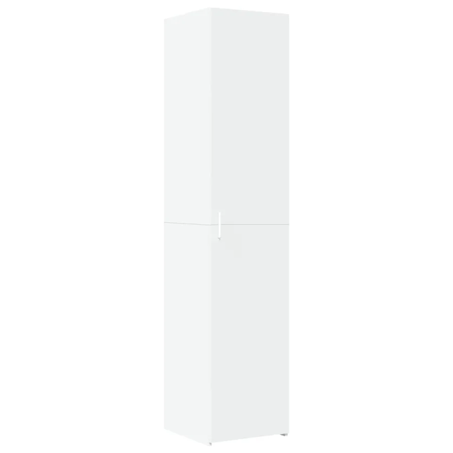 Armoire de rangement mince blanc 40x42,5x225 cm - 6