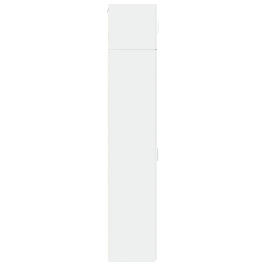 Armoire de rangement mince blanc 40x42,5x225 cm - 7