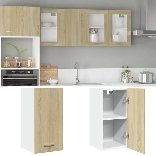 Armoire suspendue "Lyon" Chêne Sonoma 29,5 x 31 x 60 cm Bois d'ingénierie