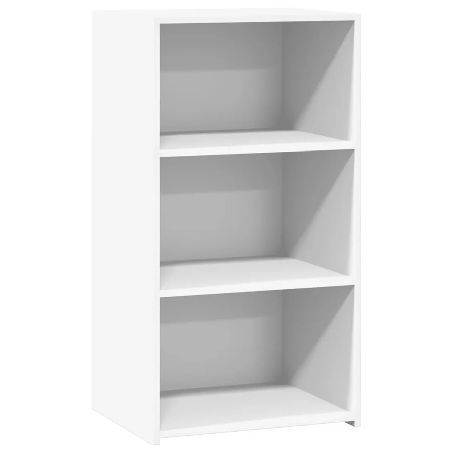 Buffet blanc 50x41x93 cm bois d'ingénierie - 2