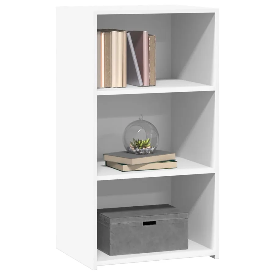 Buffet blanc 50x41x93 cm bois d'ingénierie - 3