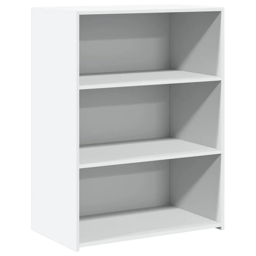 Buffet blanc 70x41x93 cm bois d'ingénierie - 2