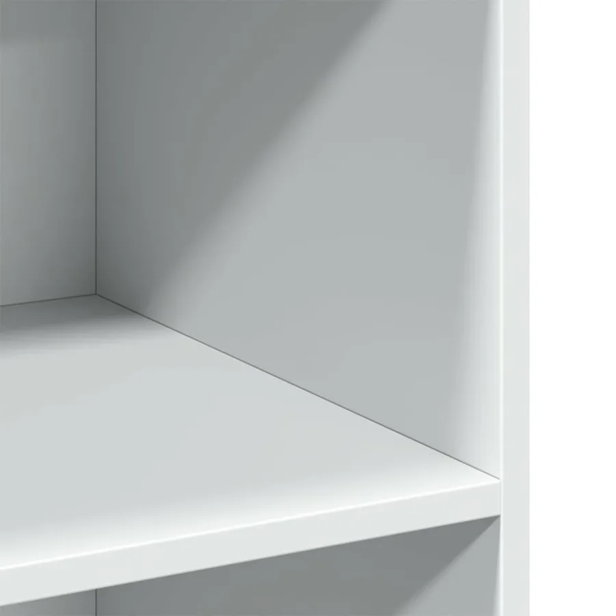 Buffet blanc 70x41x93 cm bois d'ingénierie - 7