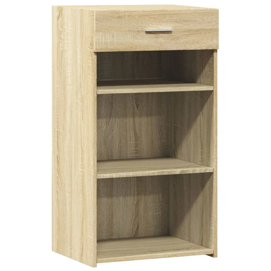 Buffet chêne sonoma 50x42,5x93 cm bois d'ingénierie - 2