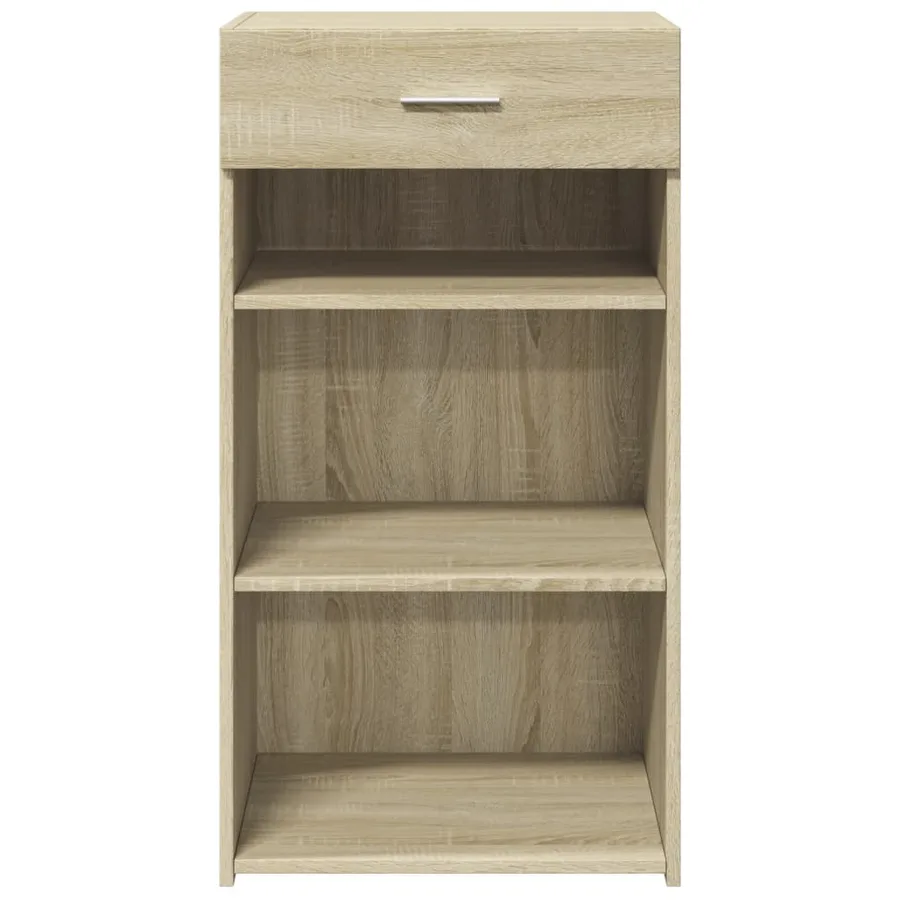 Buffet chêne sonoma 50x42,5x93 cm bois d'ingénierie - 4