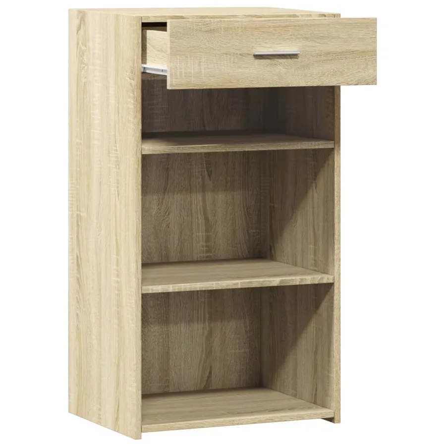 Buffet chêne sonoma 50x42,5x93 cm bois d'ingénierie - 7