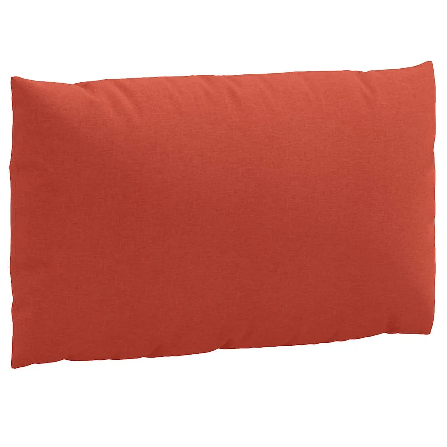 Coussins de palette lot de 3 rouge mélangé tissu - 6