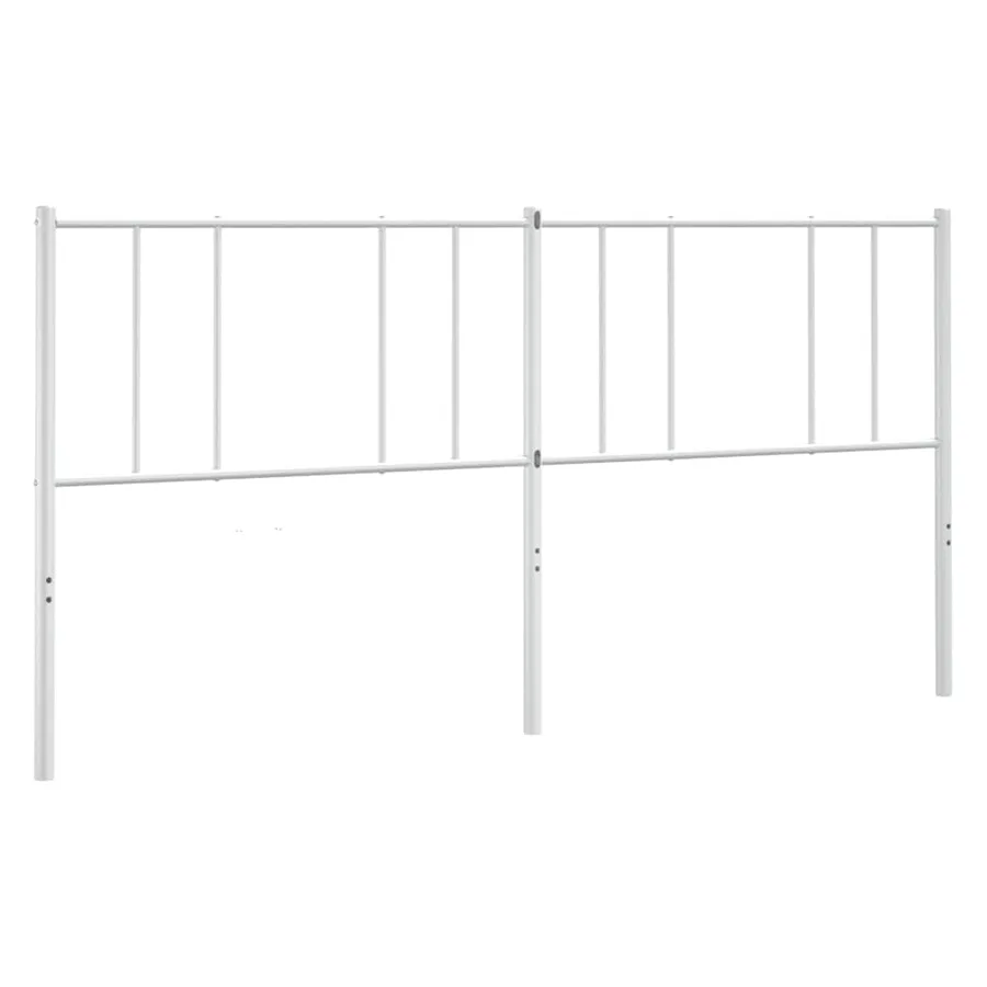 Tête de lit de remplacement métal blanc 180 cm - 2