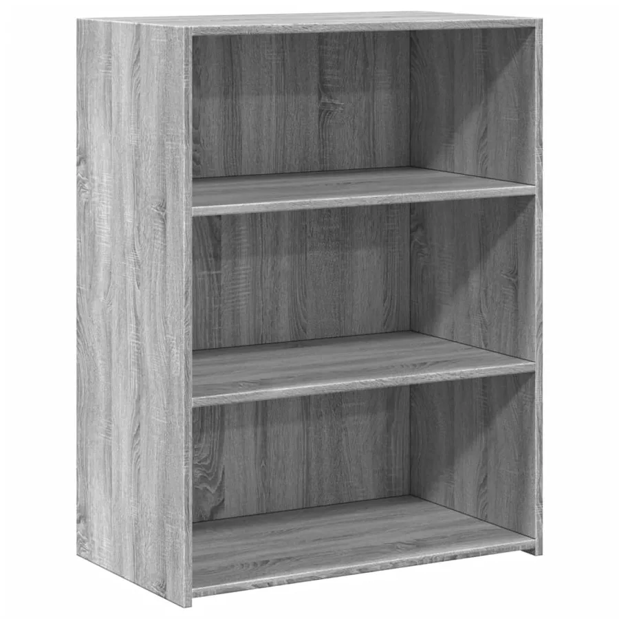 Buffet sonoma gris 70x41x93 cm bois d'ingénierie - 2