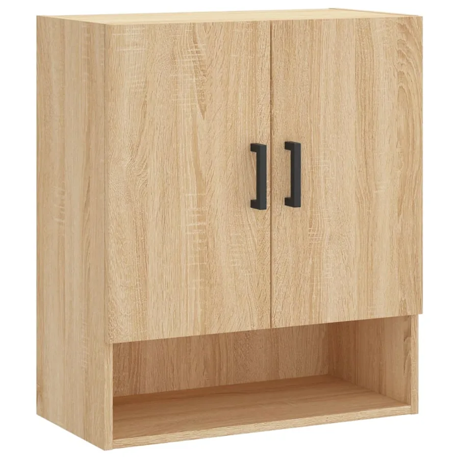 Armoire murale chêne sonoma 60x31x70 cm bois d'ingénierie - 2