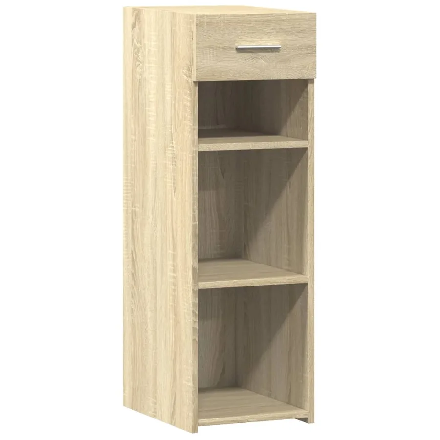 Buffet chêne sonoma 30x42,5x93 cm bois d'ingénierie - 2