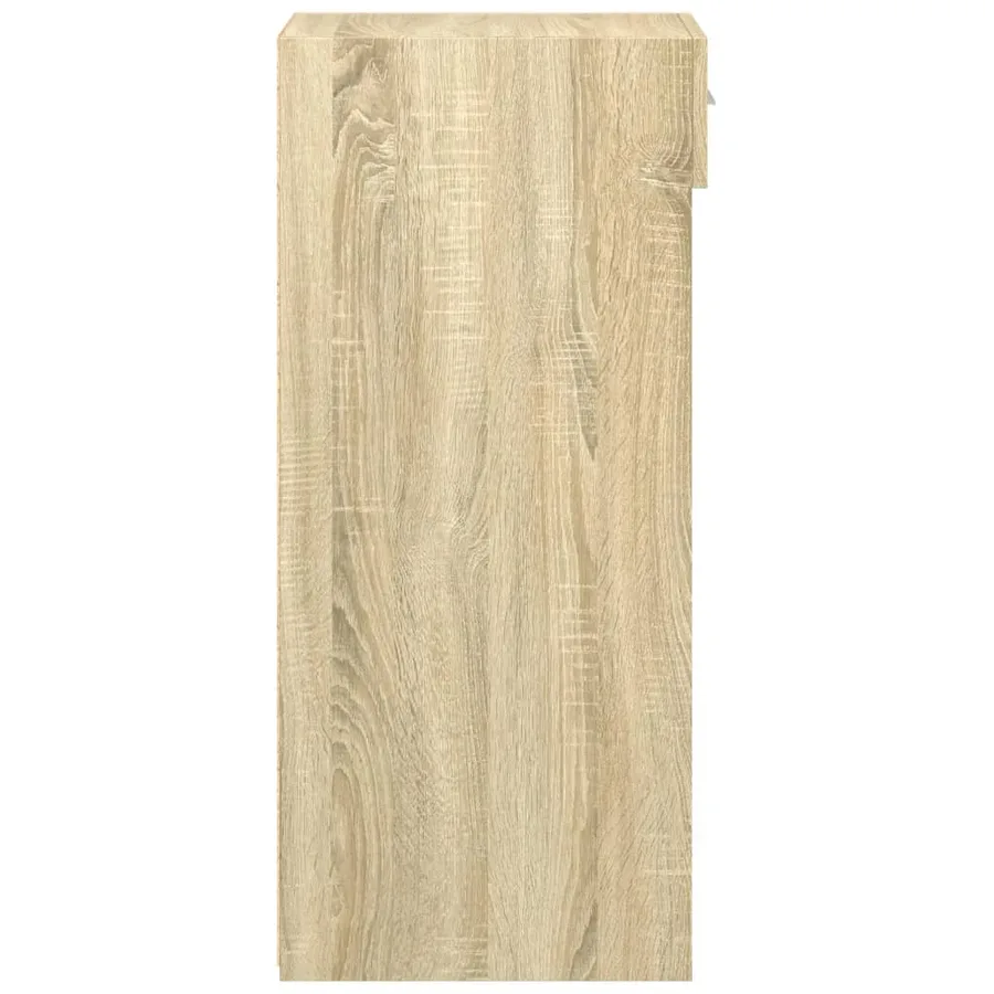 Buffet chêne sonoma 30x42,5x93 cm bois d'ingénierie - 5