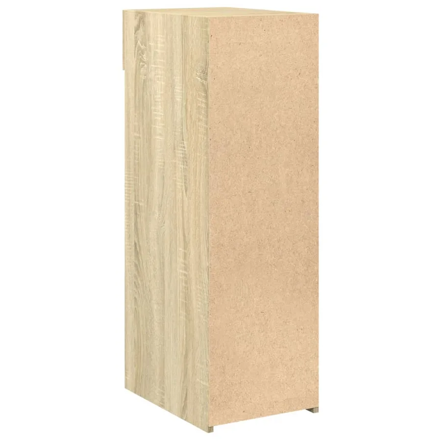 Buffet chêne sonoma 30x42,5x93 cm bois d'ingénierie - 6