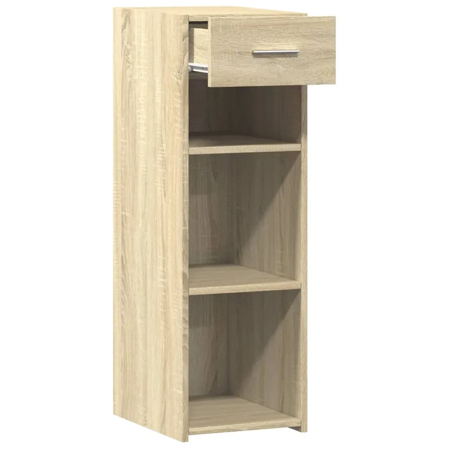 Buffet chêne sonoma 30x42,5x93 cm bois d'ingénierie - 7