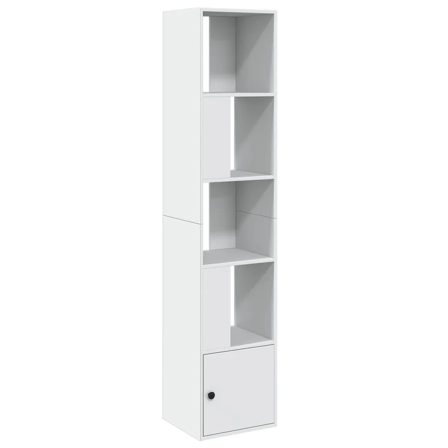 Bibliothèque blanc 40x36x189 cm bois d'ingénierie - 2