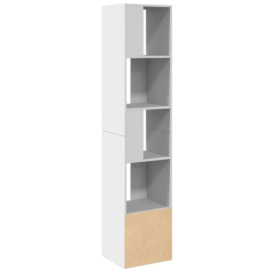 Bibliothèque blanc 40x36x189 cm bois d'ingénierie - 5