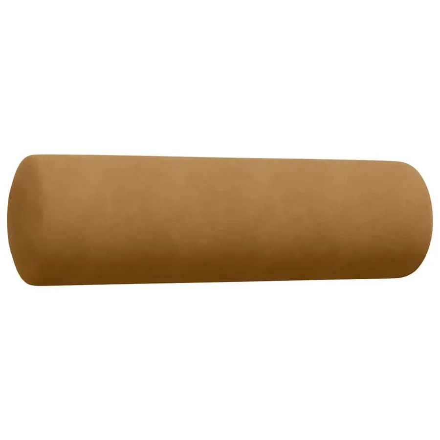 Ensemble de canapés 3 pcs avec coussins et traversins velours - 7