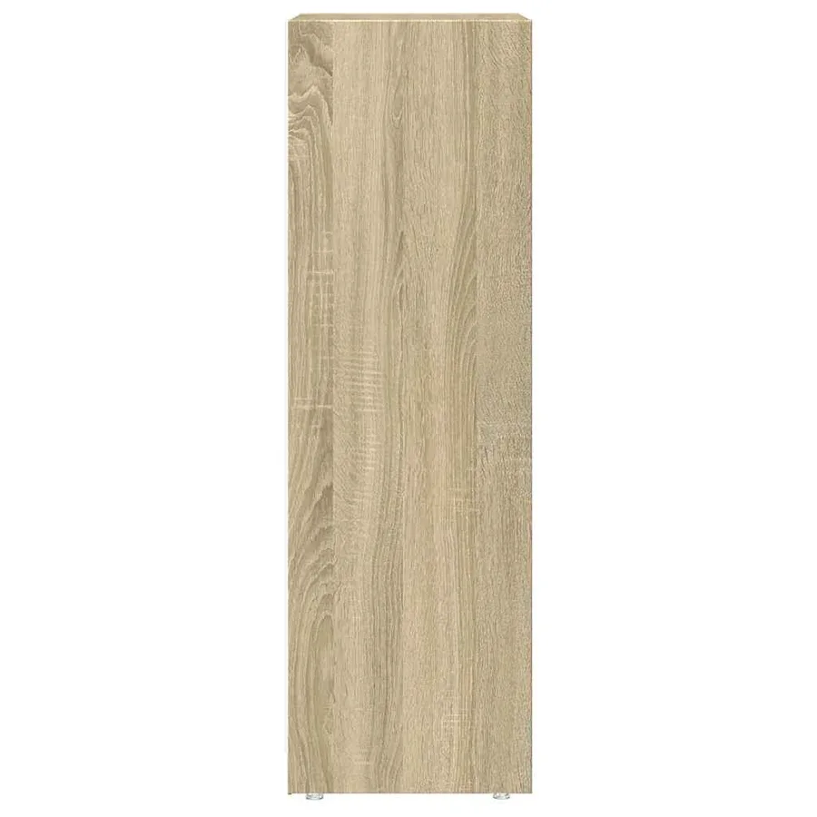 Armoire de salle de bain Chêne sonoma 30x30x95 cm Aggloméré - 5