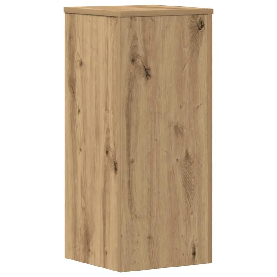 Supports pour plantes 2 pcs chêne artisanal bois d'ingénierie - 5
