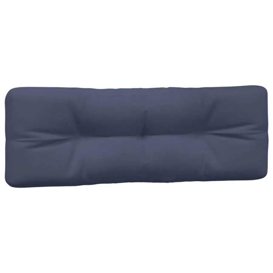 Coussins palette lot de 5 tissu bleu marine - 4