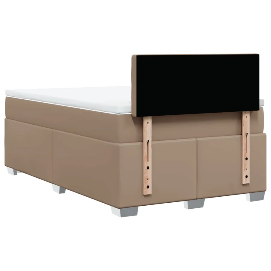 Sommier à lattes de lit avec matelas Cappuccino 120x200 cm - 12