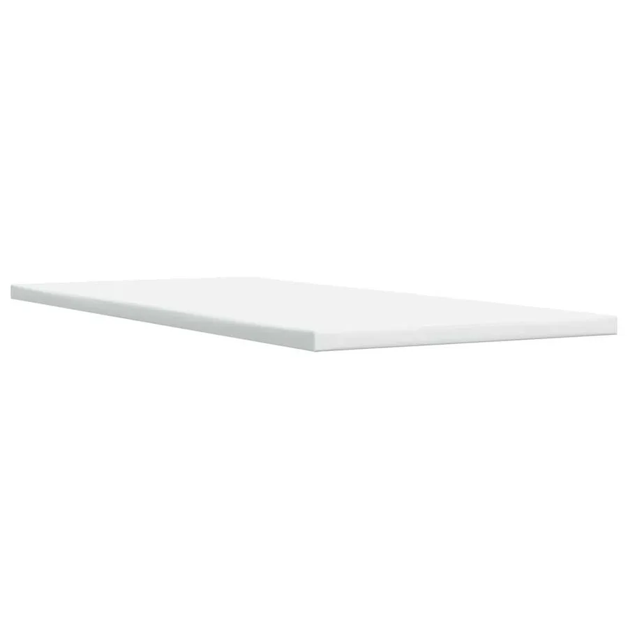 Sommier à lattes de lit avec matelas Crème 80x200 cm Tissu - 9