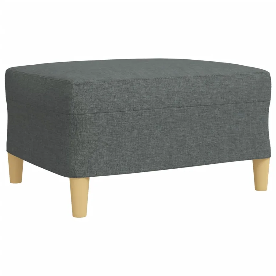 Ensemble de canapés 3 pcs repose-pied et coussins décoratifs - 6